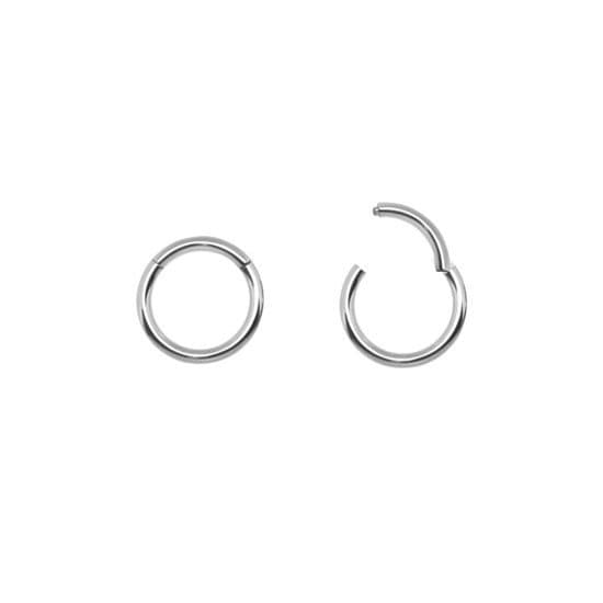 Piercing Argola Segmento Articulado em Aço (1,6mm)