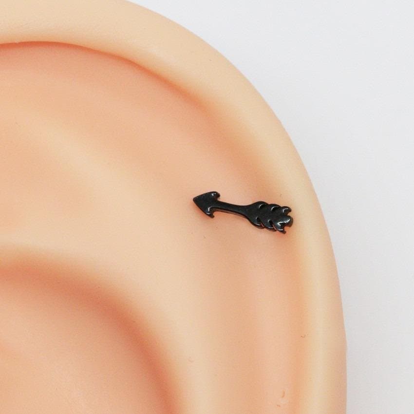 Piercing Flecha Black