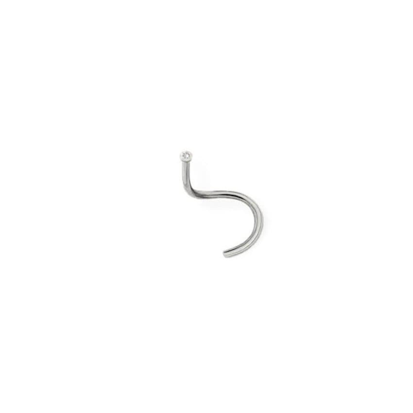 Piercing Nostril em Aço Mini