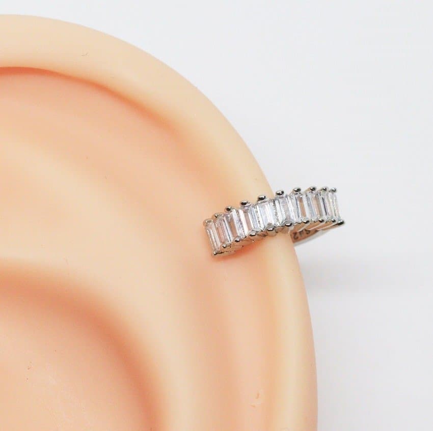 Piercing Argola Clicker Baguette