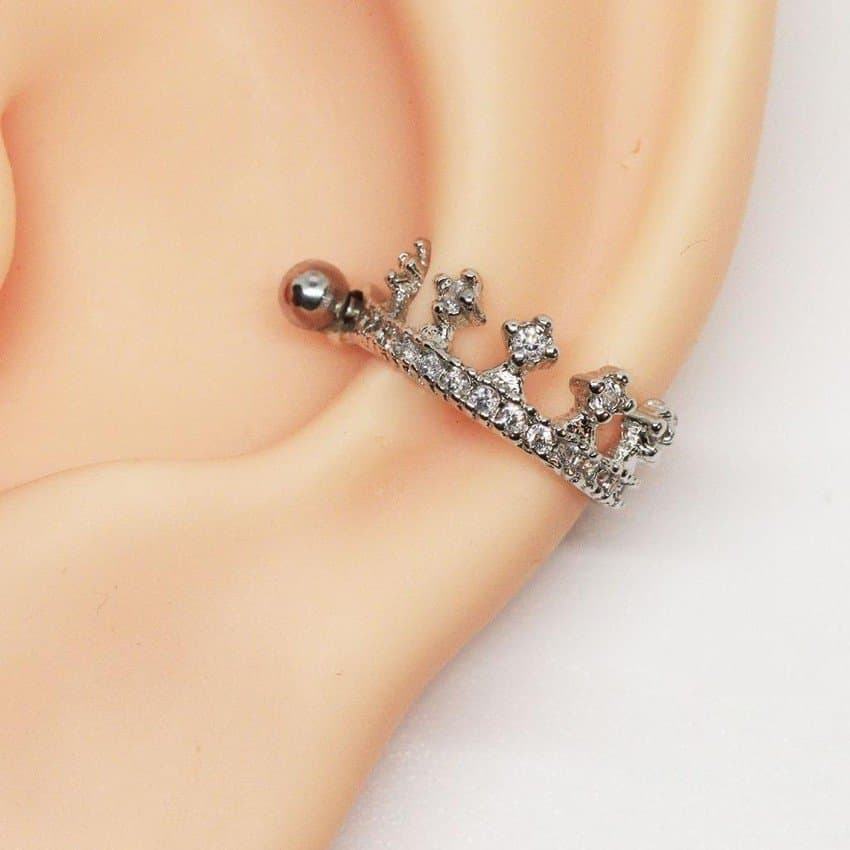 Piercing Conch 2 em 1 Coroa